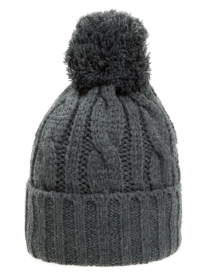 Döll Dzianinowa czapka w kolorze ciemnoszarym
