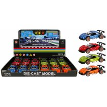 Auto osobowe metalowe 13 cm MEGA CREATIVE 510442