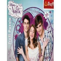 Trefl Puzzle 300 okrągłe Violetta i przyjaciele