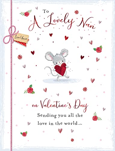 Piccadilly Greetings Kartka walentynkowa urocza babcia - 20 x 15 cm