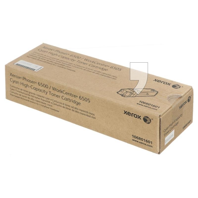 Toner XEROX 106R01601, błękitny, 2500 str.
