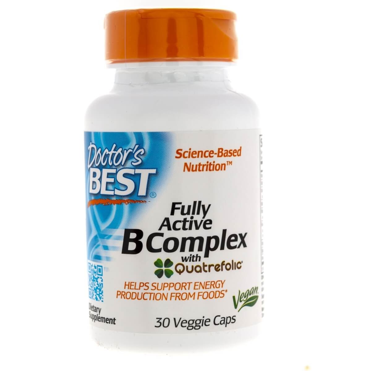 Doctor's Best Doctor's Best Fully Active B-Complex - 30 kapsułek