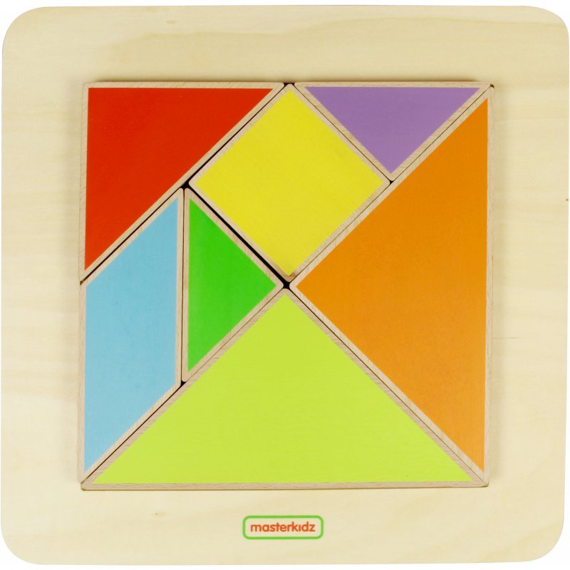 Masterkidz Puzzle Edukacyjne Ukladanka Tangram Liczby Masterkidz