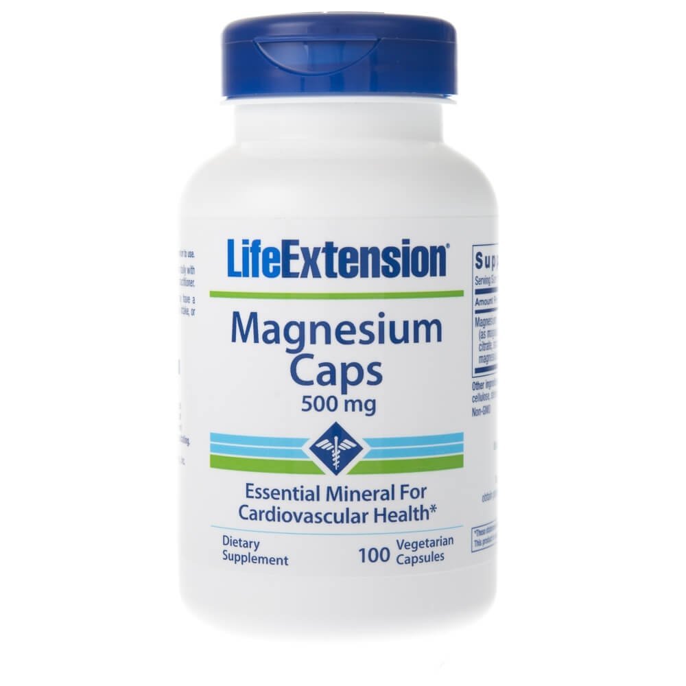 Life Extension Life Extension Magnez 500 mg - 100 kapsułek