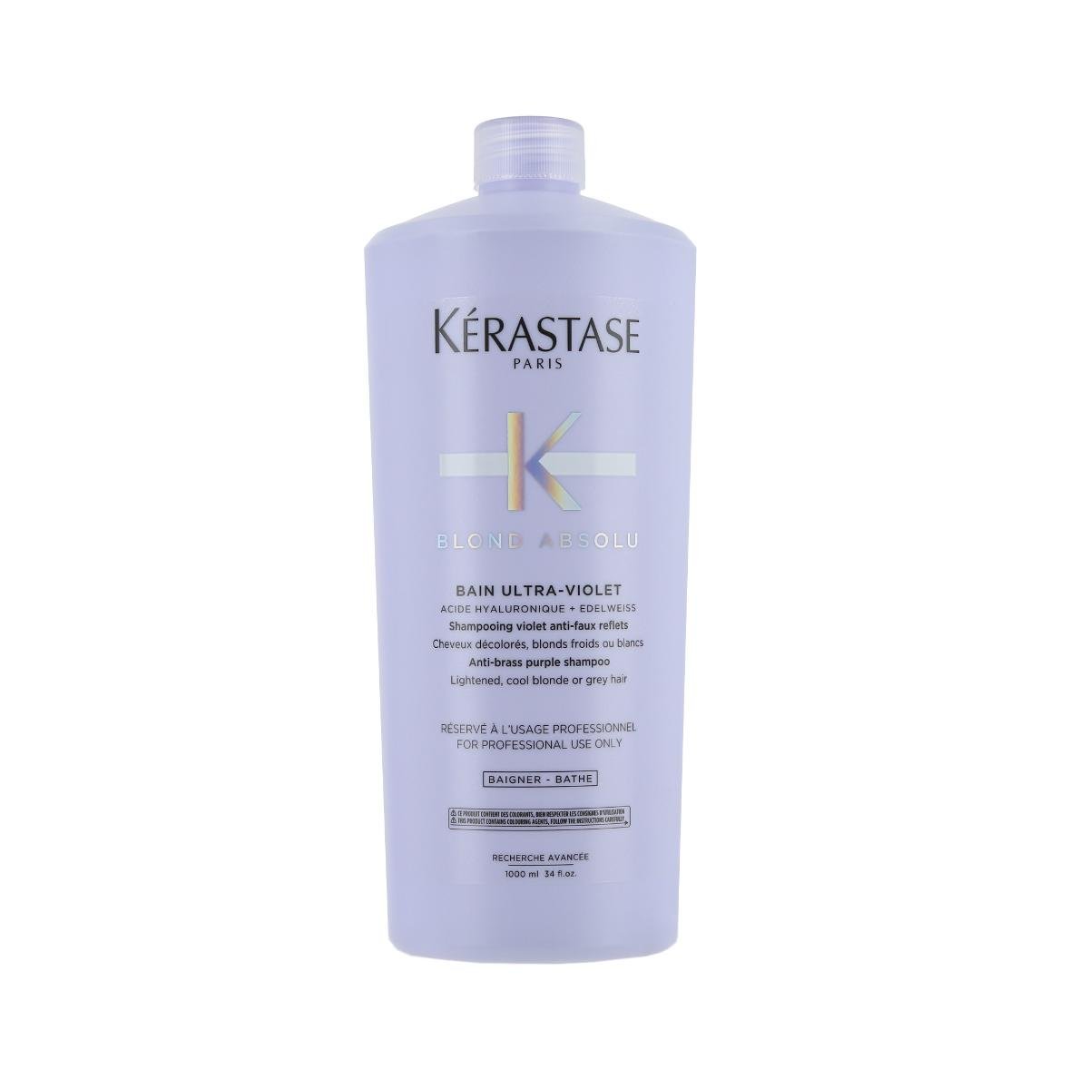 Kerastase Blond Absolu Bain Ultra-Violet Szampon do włosów w zimnych odcieniach blondu 1000 ml