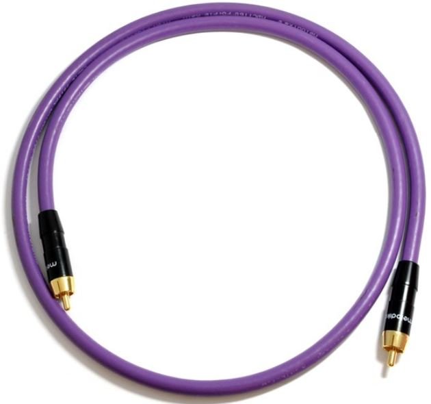 Melodika Kabel do subwoofera RCA - 1.5m, Purple Rain, (MDSW15)