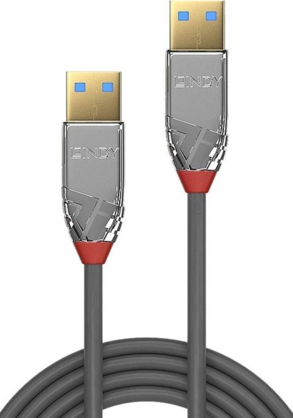 Lindy 36625 Kabel USB 3.0/3.1 A-A Cromo Line 0,5m LY-36625