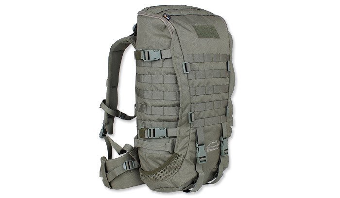 WISPORT, Plecak wojskowy, Zipper Fox, szary, 40L