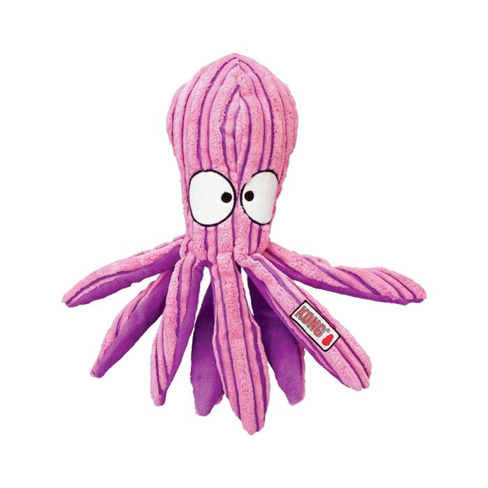 Kong Cuteseas Octopus L 32cm zabawka wielofunkcyjna