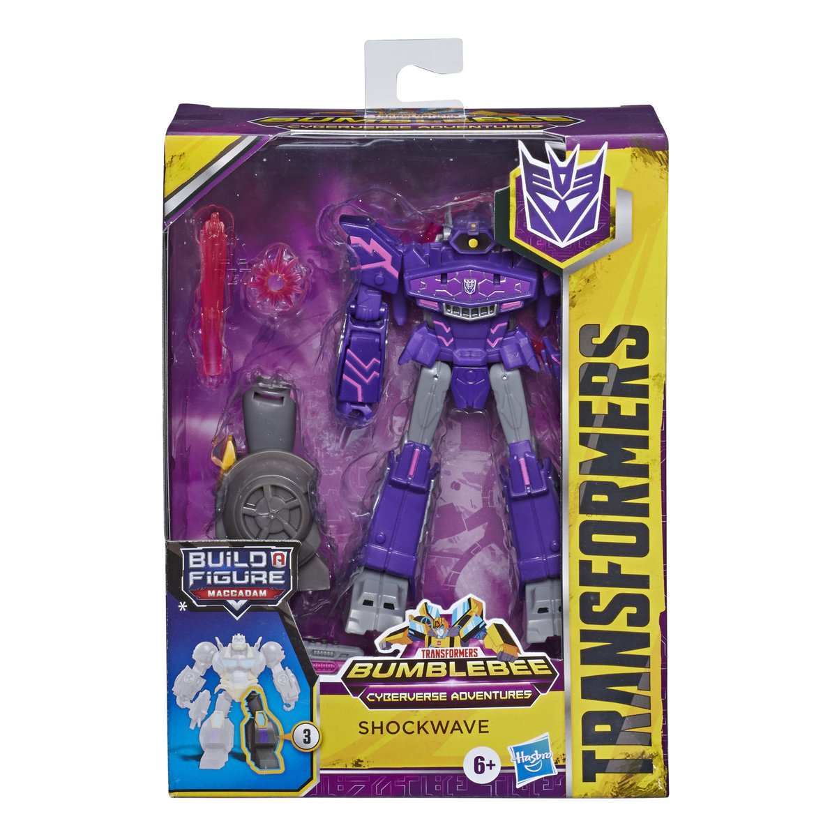 Transformers Figurka Cyberverse Deluxe Shockwave
