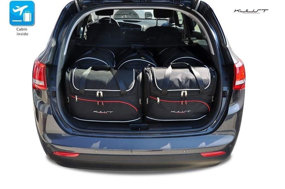 KJUST Torby do bagażnika KIA CEE'D KOMBI 2012-2018 zestaw 5 szt. 7022016KJU