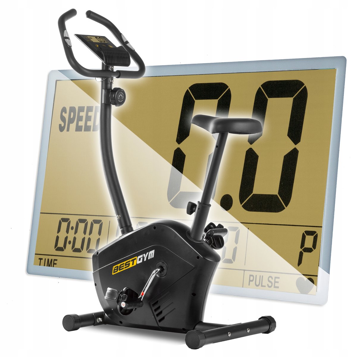 Eurohit, Rower treningowy magnetyczny, czarny