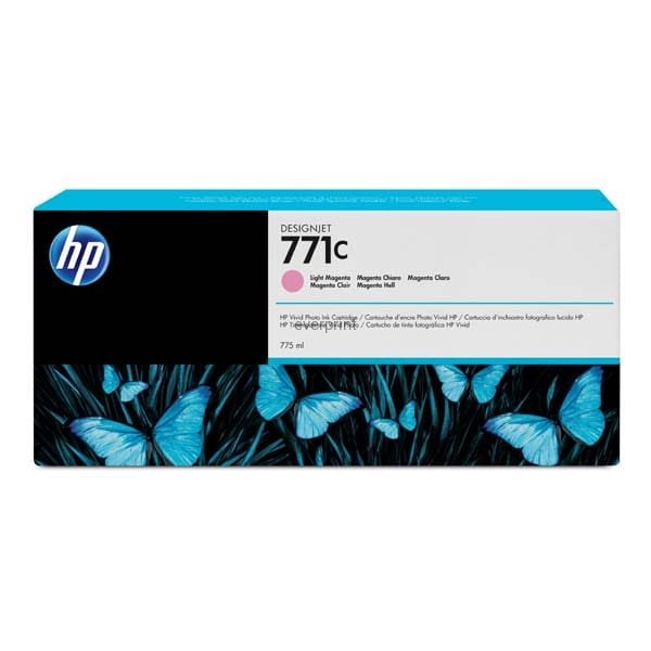 HP oryginalny ink B6Y11A, No.771C, light magenta, 775ml, HP HP Designjet Z6200