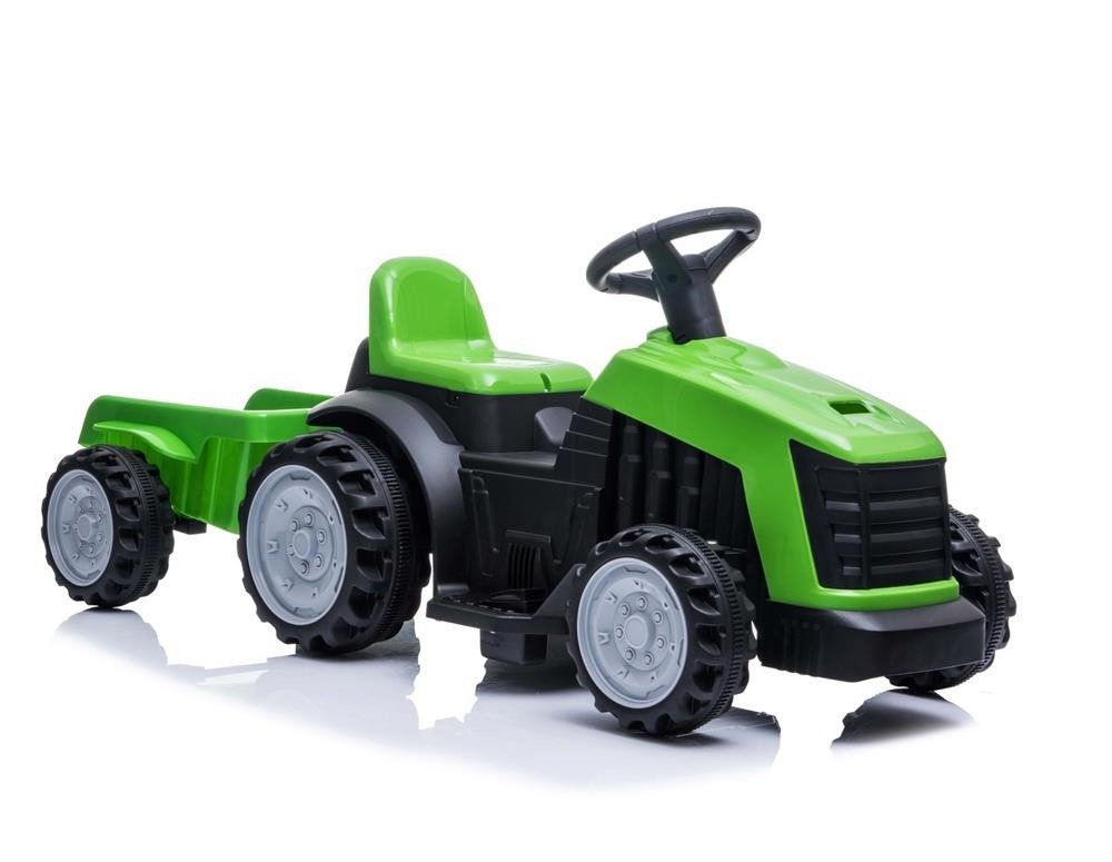 Duży Traktor Na Akumulator Dla Dzieci + Przyczepa