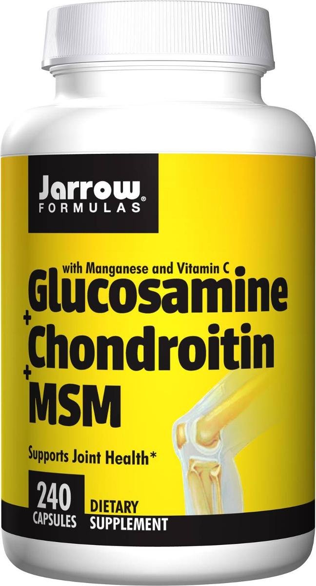 Jarrow Formulas Glukozamina, Chondroityna i MSM (240 kaps.)