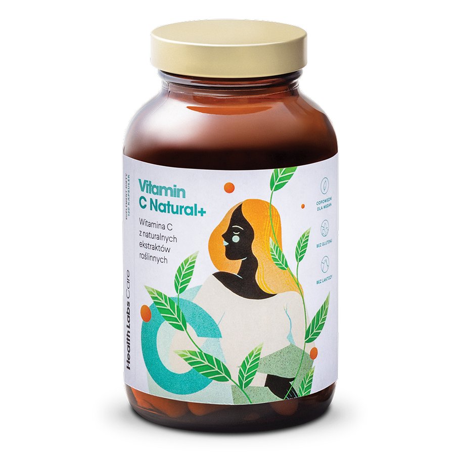 Healthlabs Vitamin C Natural+ 4Us Witamina C (120 kaps) HealthLabs hlb-015