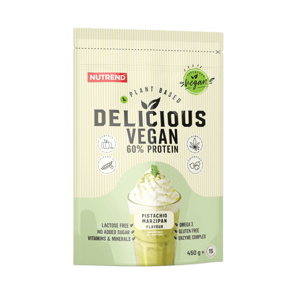 Nutrend - Delicious Vegan Protein - 450 g - pistacjowo-marcepanowy