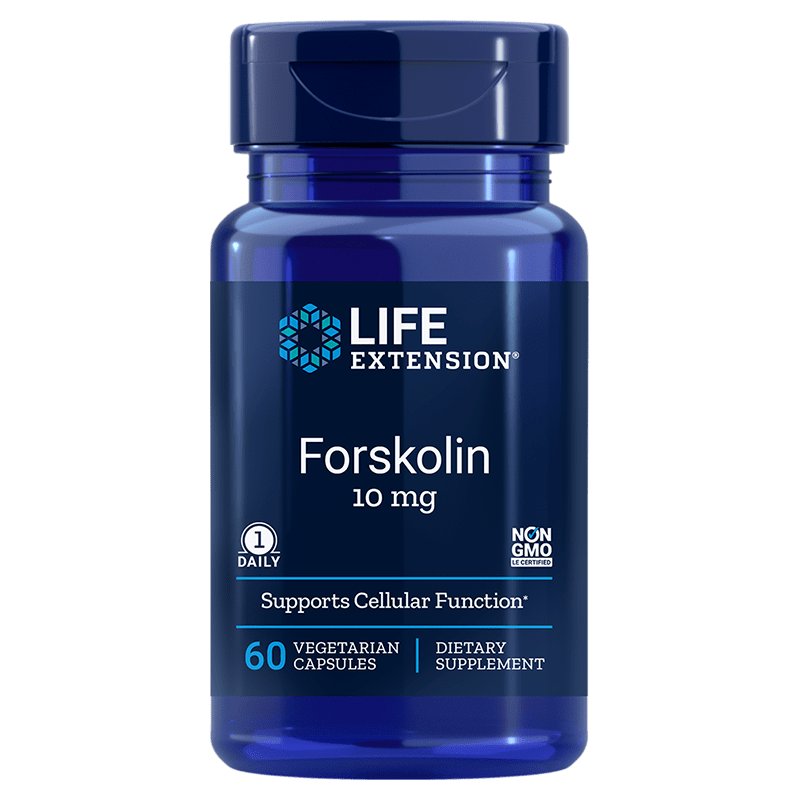 Life Extension Forskolin - Pokrzywa indyjska (Coleus Forskohlii) ekstrakt (60 kaps.)