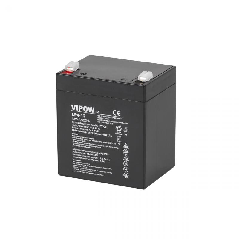 Vipow akumulator żelowy 12V 4,0Ah - BAT0210
