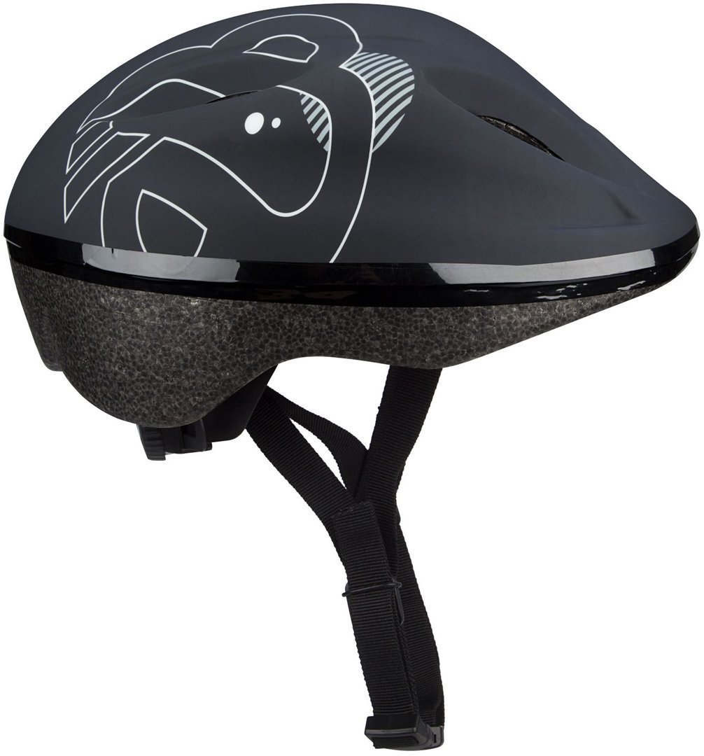 Zdjęcia - Kask rowerowy  dziecięcy NIJDAM Dark Storm 52-56cm