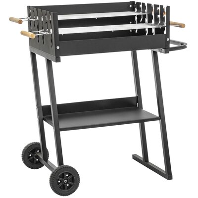Grill węglowy MIR6045 prostokątny 41699