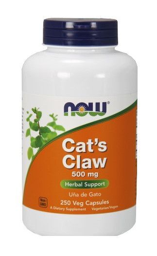 NOW Foods - Koci Pazur, Cat's Claw Ekstrakt, 500mg, 250 vkaps