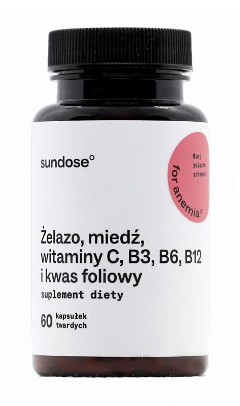 Sundose For Healthy blood, 60 kapsułek