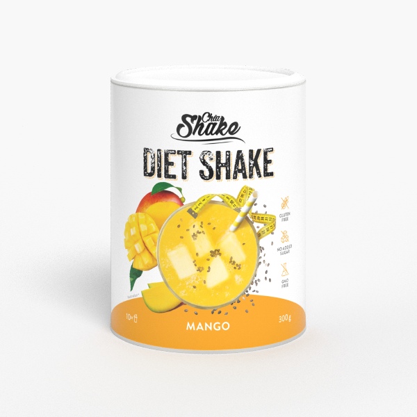 'Chia Shake koktajl odchudzający mango, 10 posiłków (300 g)'