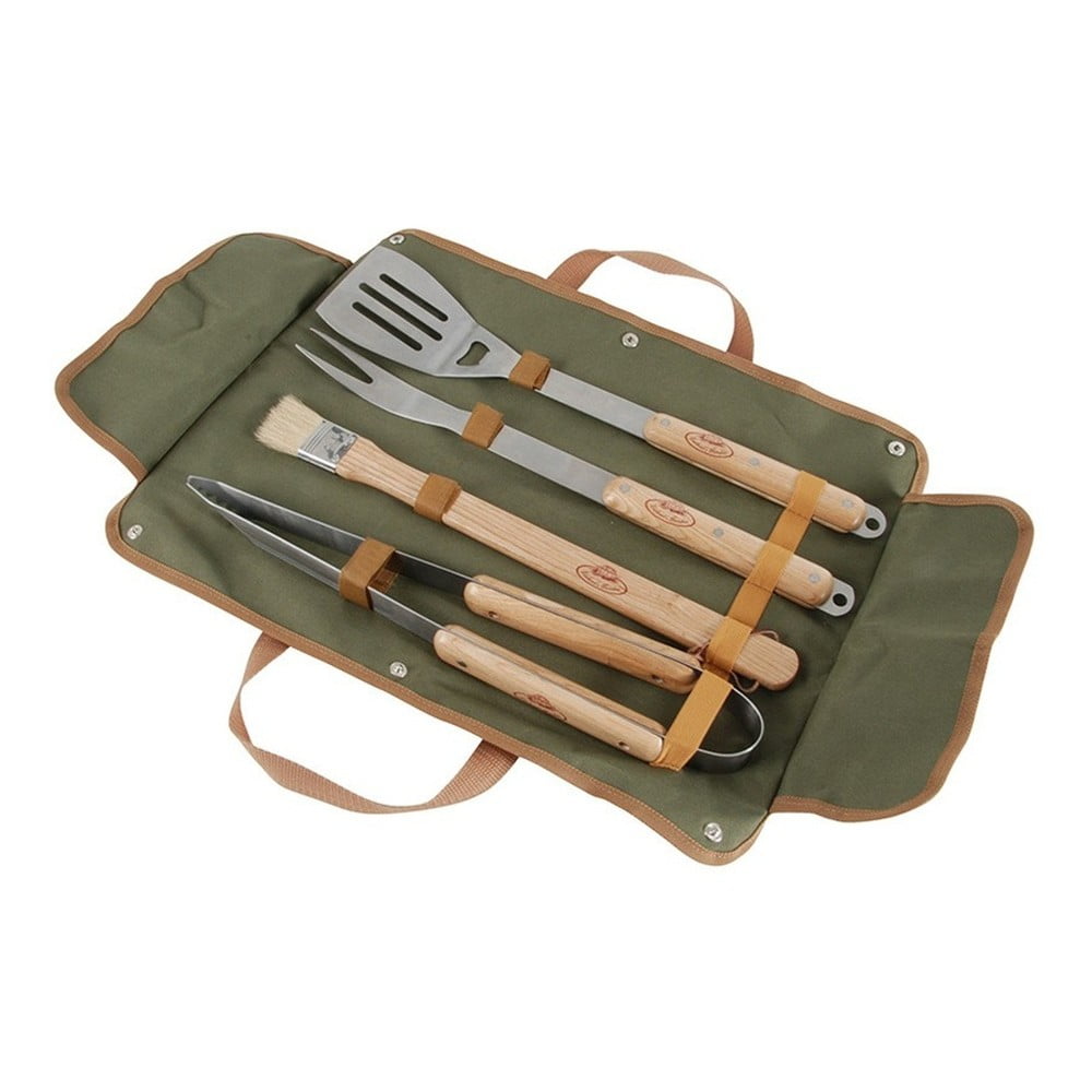 Komplet akcesoriów do grillowania w etui Esschert Design BBQ