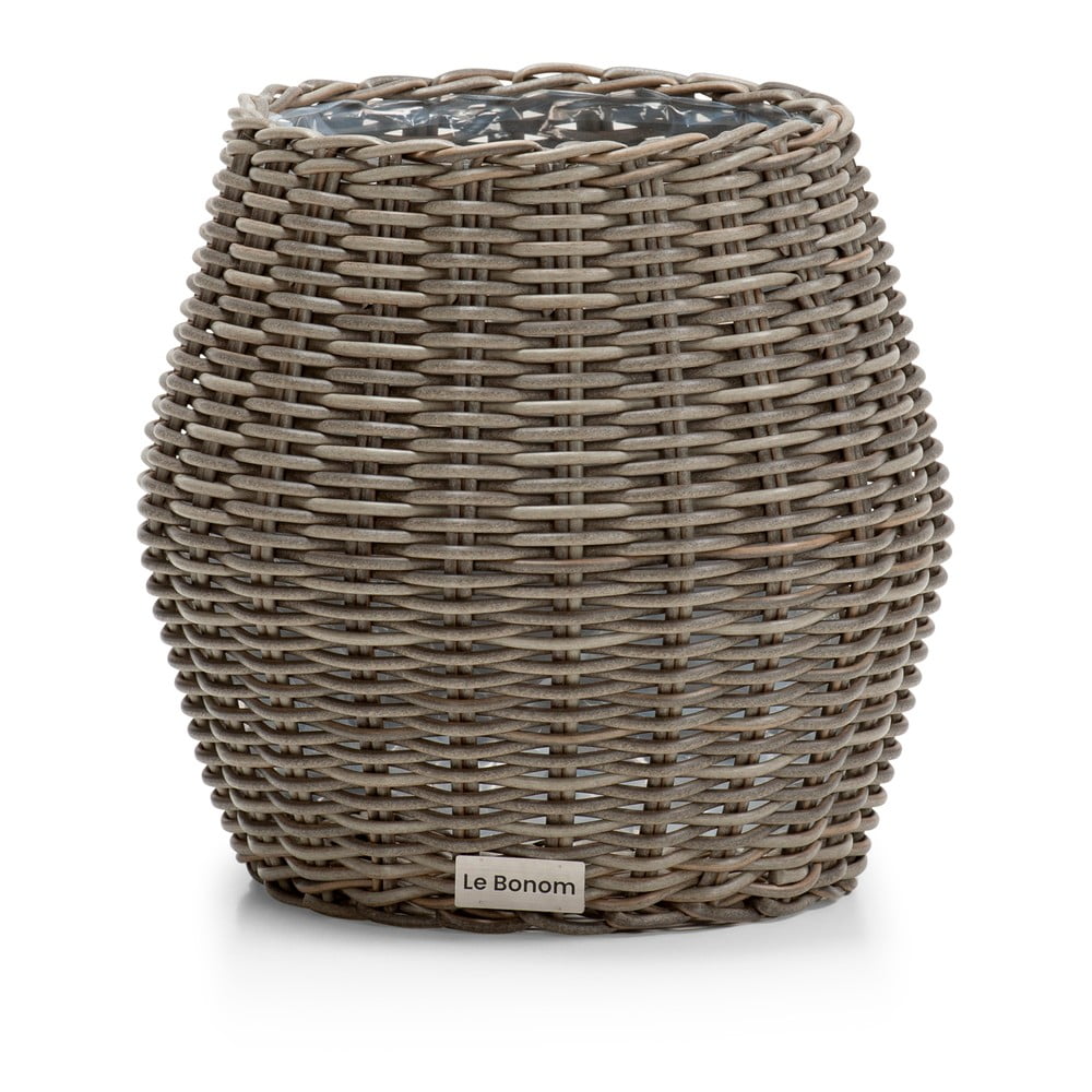 Doniczka ogrodowa ze sztucznego rattanu Bonami Essentials Grande Fiore