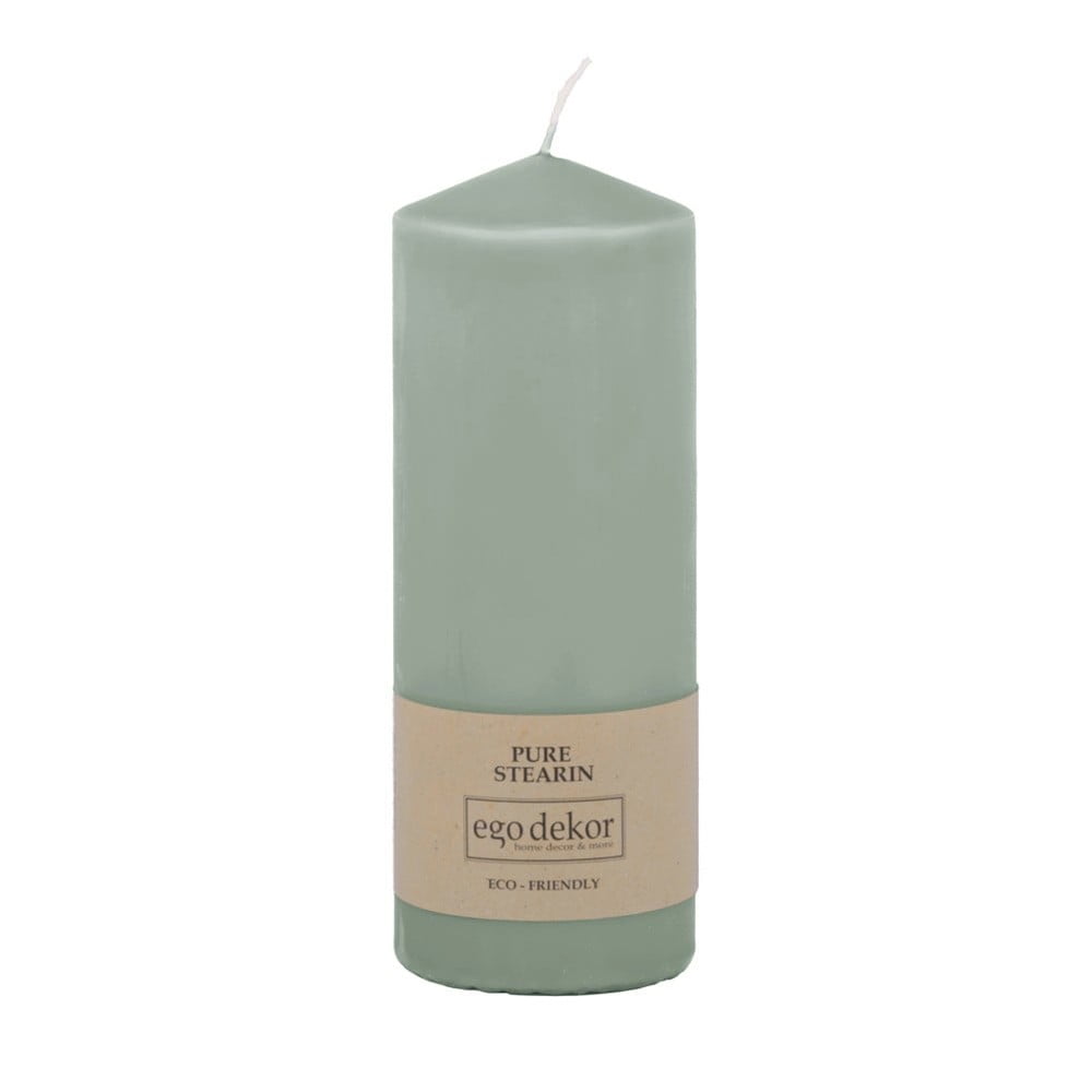 Turkusowoniebieska świeczka Eco candles by Ego dekor Top, 50 h