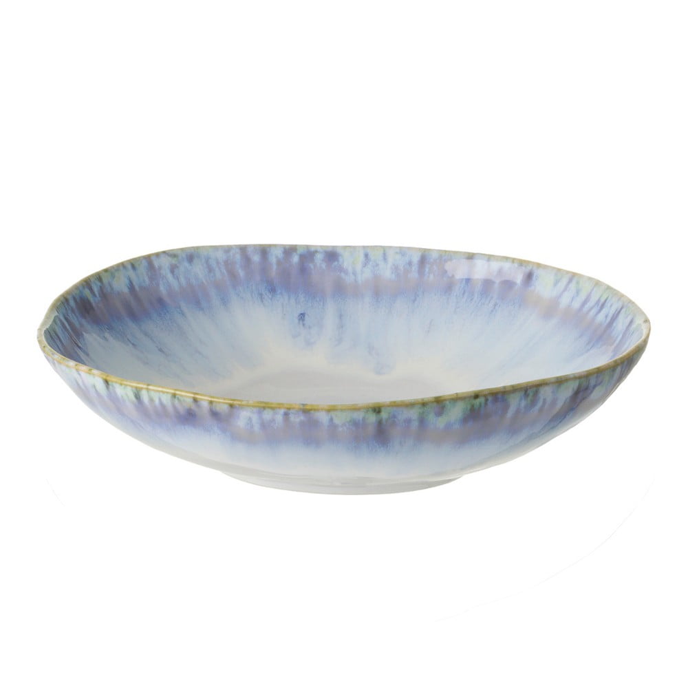 Biało-niebieska kamionkowa miska na makaron Costa Nova Brisa, ⌀ 23 cm
