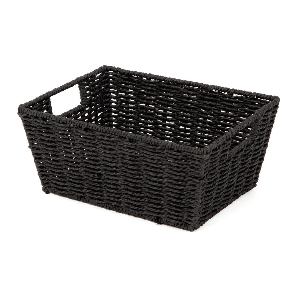 Czarny kosz Compactor Paprop, 31x24 cm