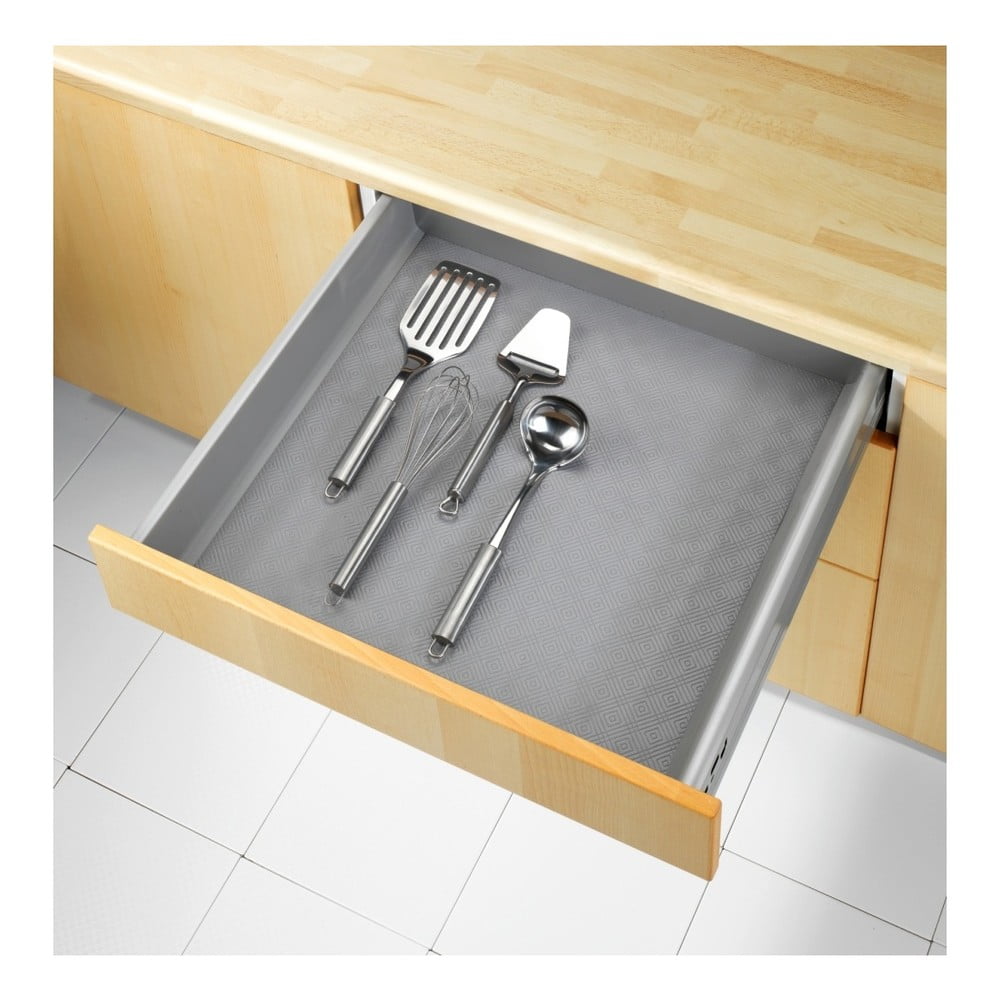 Beżowa antypoślizgowa podkładka do szuflady Wenko Anti Slip Mat 500, 150x50 cm