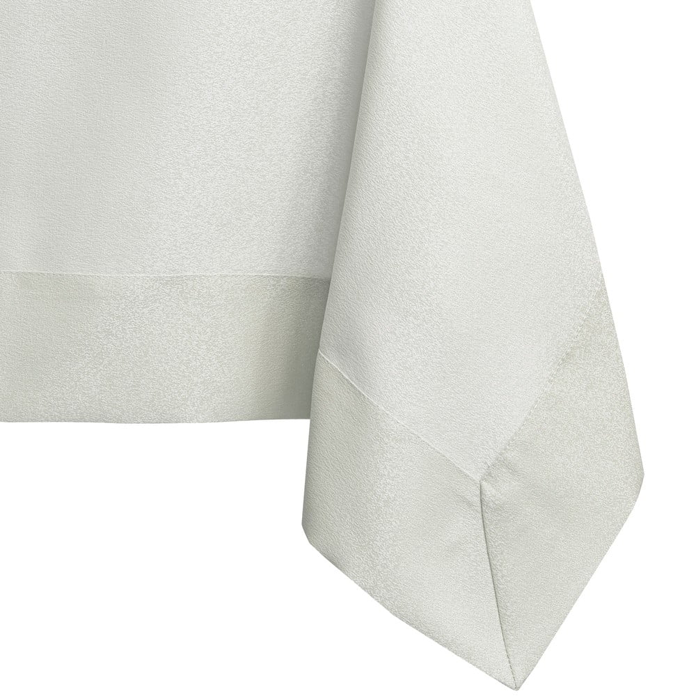 Jasnokremowy obrus AmeliaHome Empire Cream, 140x300 cm