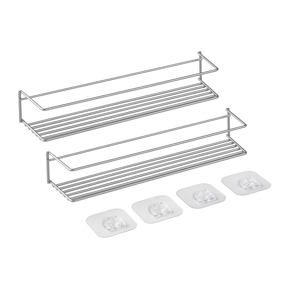 Zestaw 2 półek ściennych na przyprawy - Metaltex