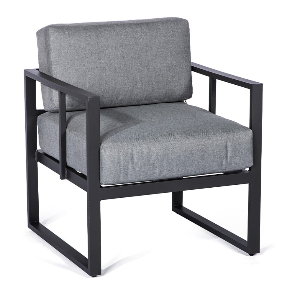 Szary fotel ogrodowy Bonami Selection Bellisima