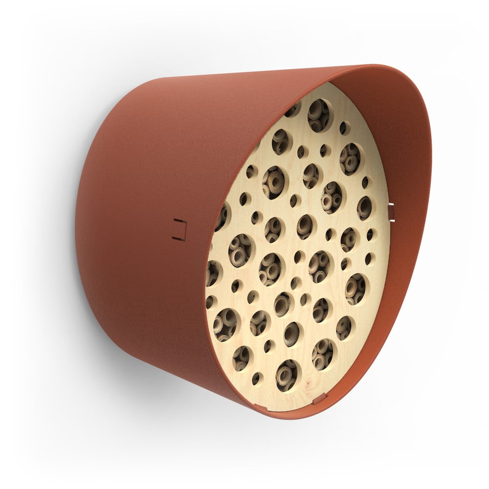 Czerwony domek dla pszczół Big pots Bamboo