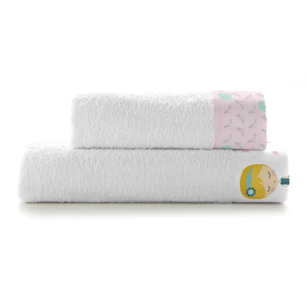 Zestaw 2 dziecięcych ręczników z bawełnyMr. Fox Pumpkin