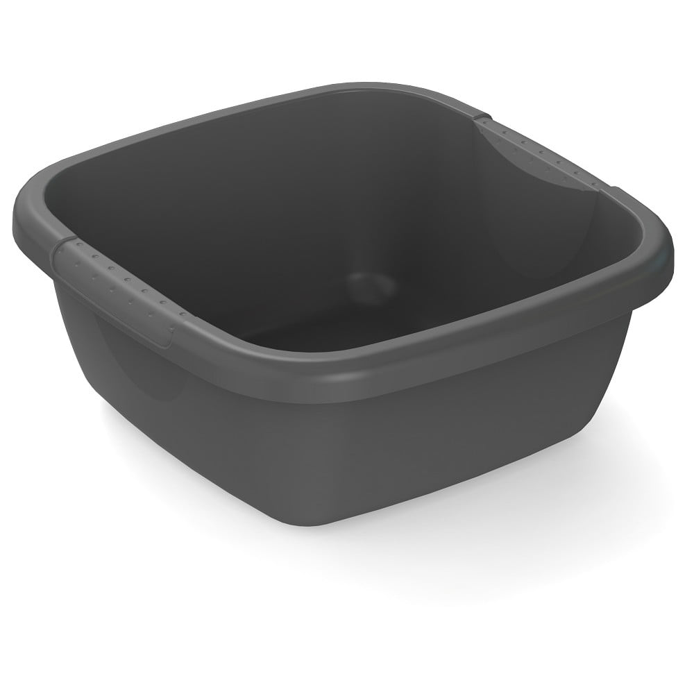 Ciemnoszara miska 8 l Eco – Rotho