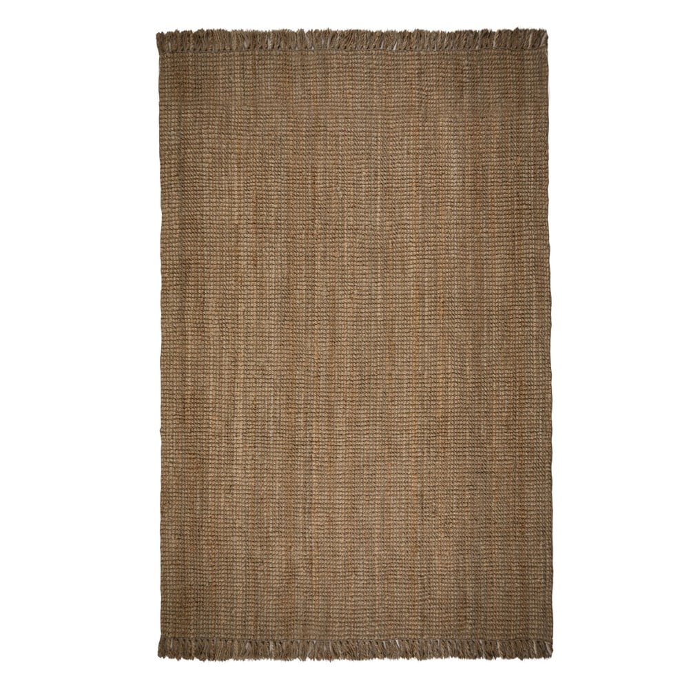 Brązowy dywan z juty Flair Rugs Jute, 200x290 cm