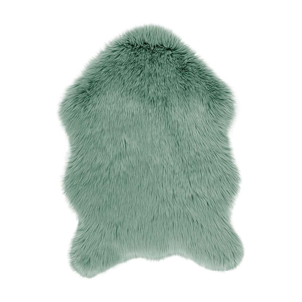 Zielona sztuczna skóra Tiseco Home Studio Sheepskin, 60x90 cm
