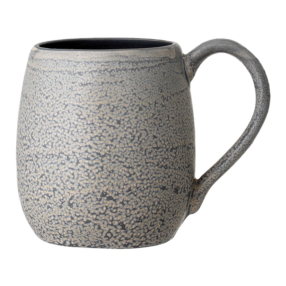 Szary kamionkowy kubek Bloomingville Kendra, 500 ml