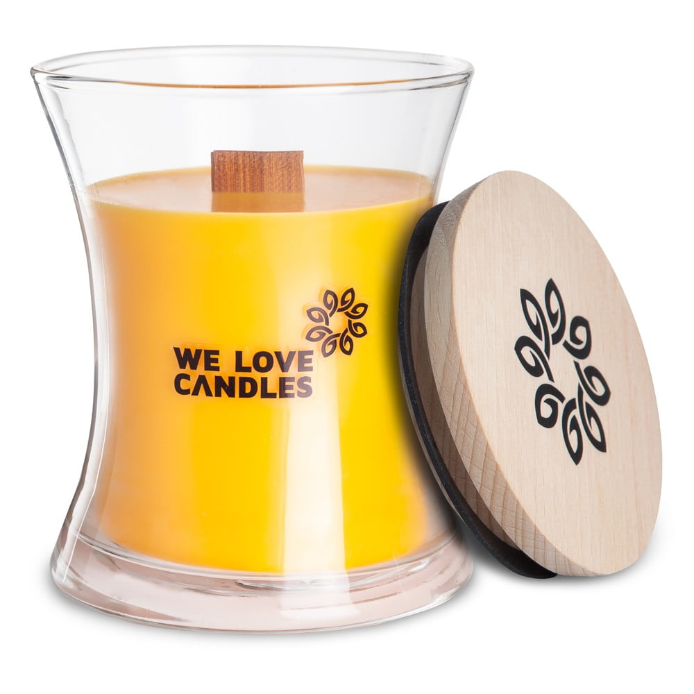 Świeczka z wosku sojowego We Love Candles Honeydew, 64 h