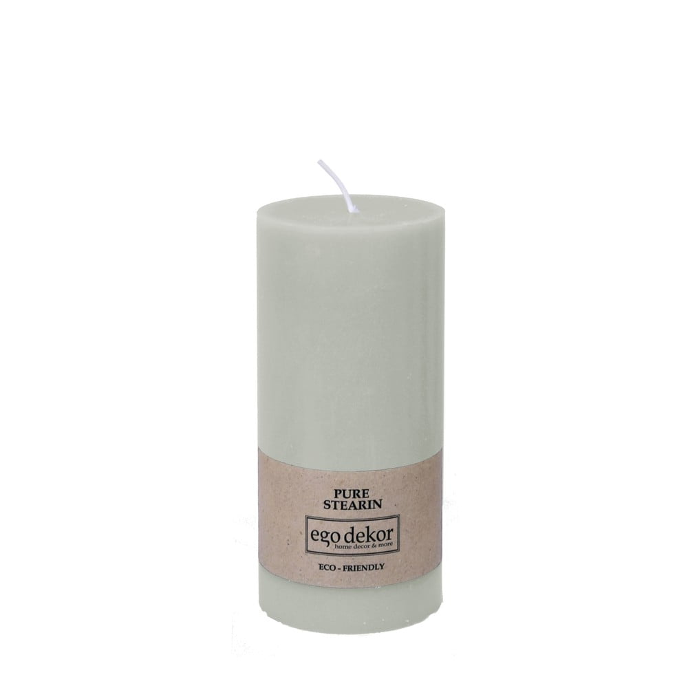 Turkusowoniebieska świeczka Eco candles by Ego dekor Friendly, 50 h