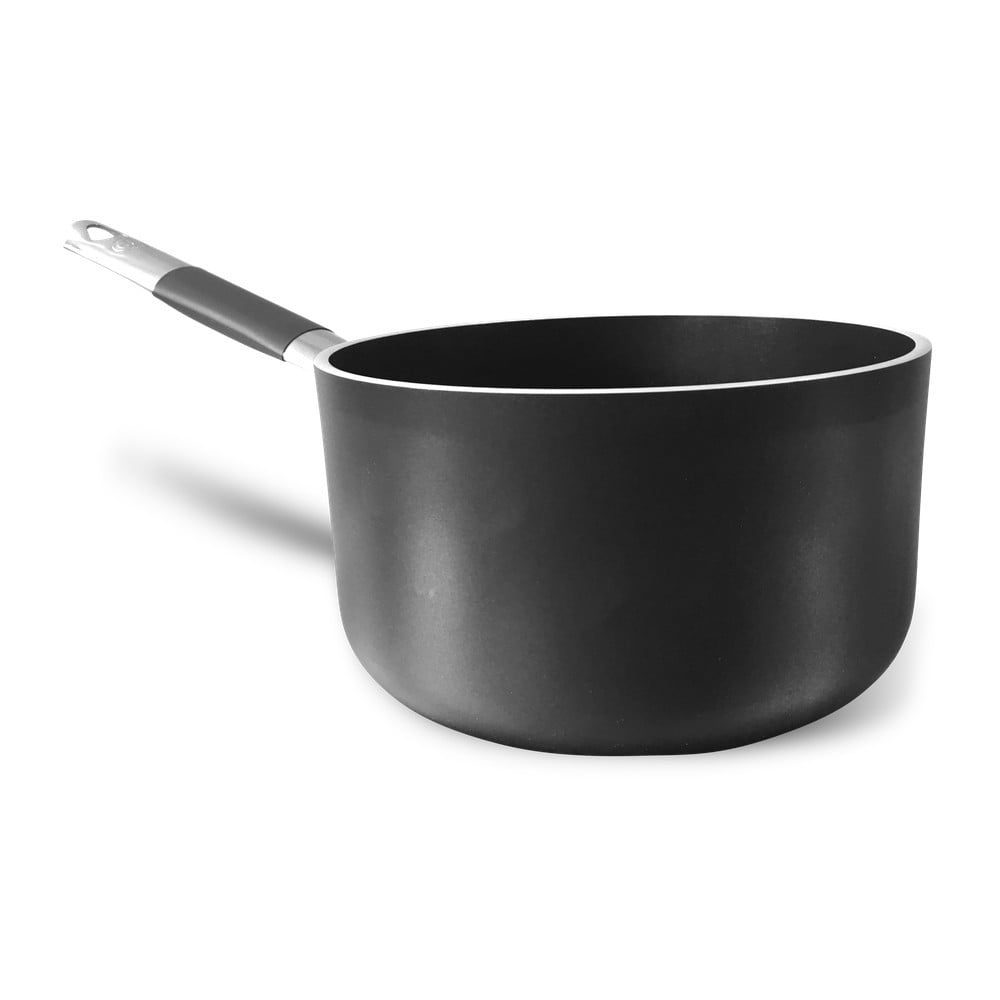 Aluminiowy rondel z nieprzywierającą powierzchnią Pentole Agnelli Al Black, ø 24 cm