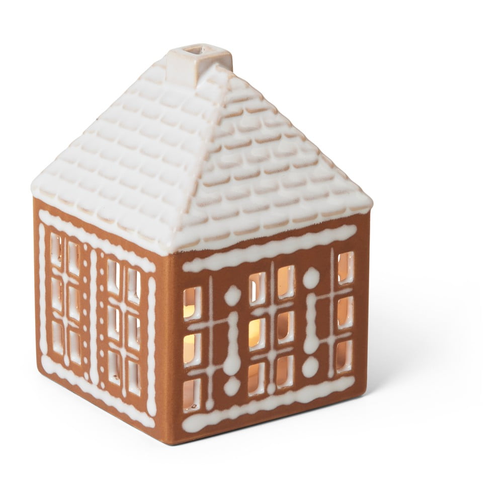świecznik kamionkowy Gingerbread Lighthouse - Kähler Design
