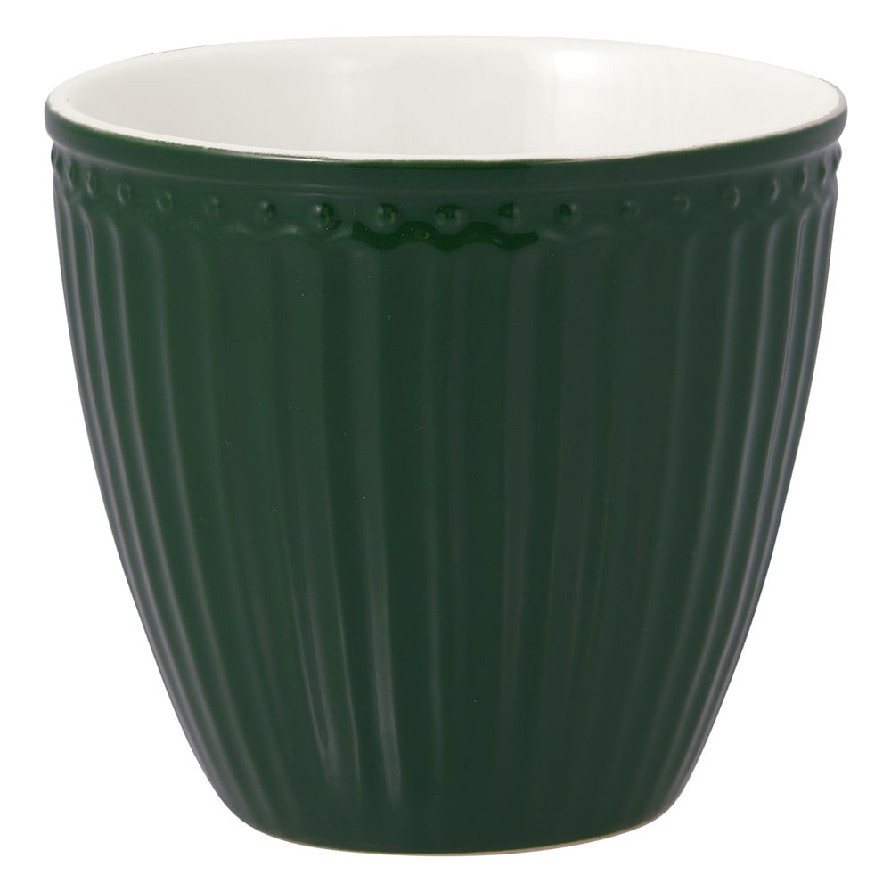 Zielony kubek kamionkowy 0,35 l Alice – Green Gate