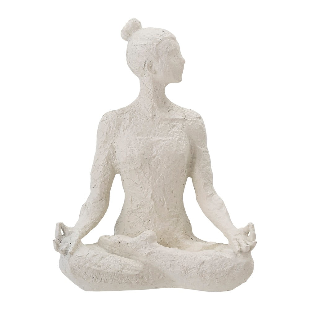 Biała figurka dekoracyjna Bloomingville Adalina, wys. 24 cm