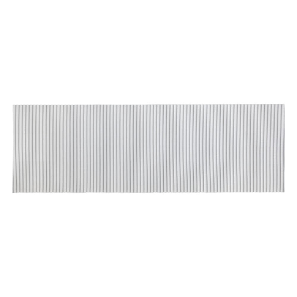 Biały dywanik łazienkowy Wenko Soft Foam, 65x200 cm